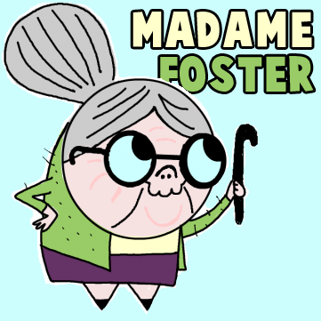 How to Draw Madame Foster from Fosters Home for Imaginary Friends Drawing Lesson