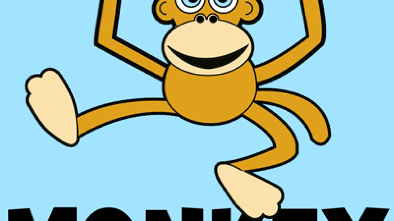 Cartoon of a cute baby monkey on Craiyon