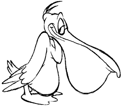 How to Draw Cartoon Pelicans Step by Step Drawing Tutorial - How to Draw  Step by Step Drawing Tutorials