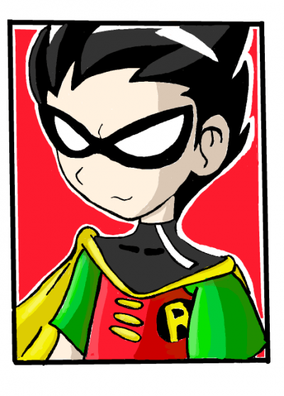 How to Draw Robin from Teen Titans with Easy Step by Step Drawing Tutorial