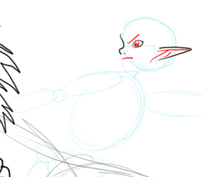 10 Step 10 : Drawing Epona and Link Step by Step Drawing Lesson