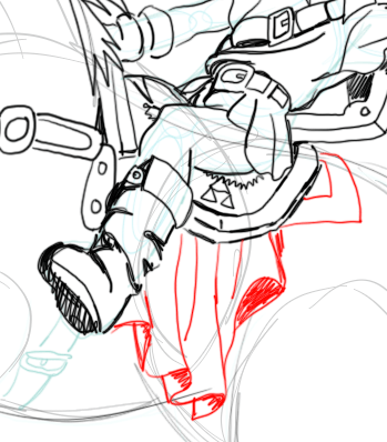 19 Step 19 : Drawing Epona and Link Step by Step Drawing Lesson