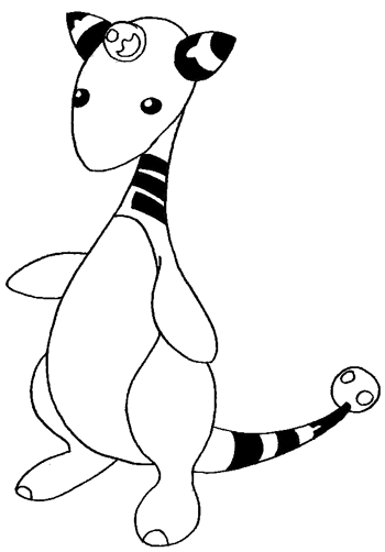 How to Draw Ampharos from Pokemon in Easy Steps Drawing Tutorial