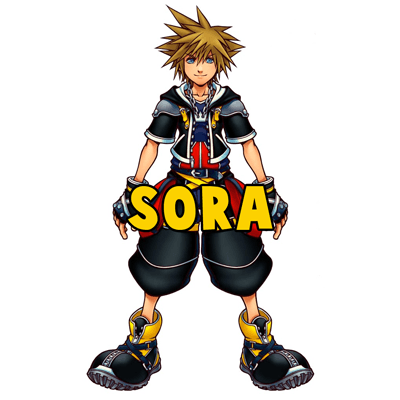 How to Draw Sora from Kingdom Hearts in Step by Step Drawing Tutorial