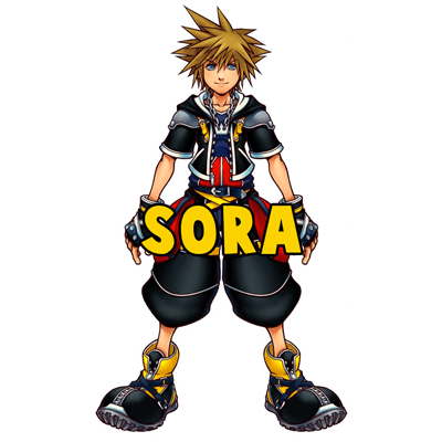 Kingdom Hearts Characters Sora