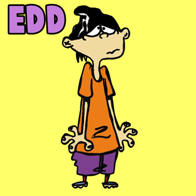 How to Draw Edd from Ed, Edd, and Eddy Drawing Tutorial