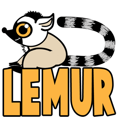 How to Draw Adorable Cartoon Baby Lemurs in Easy Steps Tutorial