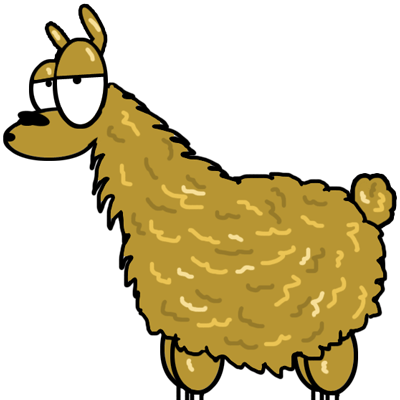 Step 9 : Drawing Cartoon Llamas Lesson