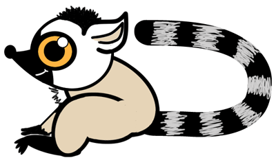 How to Draw Adorable Cartoon Baby Lemurs in Easy Steps Tutorial