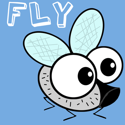 How to Draw Cartoon Flies with a Fly Drawing Tutorial