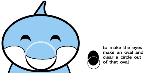 Step 4 : Drawing Dolphins in Easy Steps Lessons