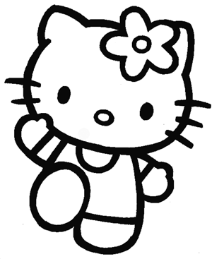 How To Draw Hello Kitty Step By Step