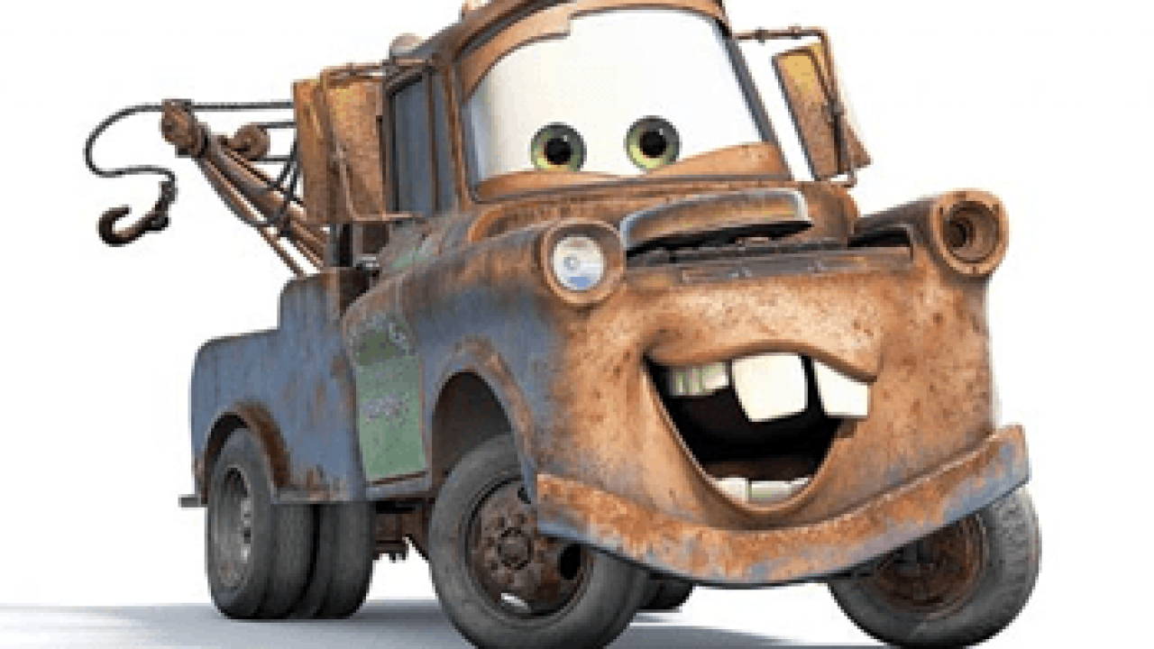 How to draw Tow Mater from Pixar Cars - Sketchok easy drawing guides
