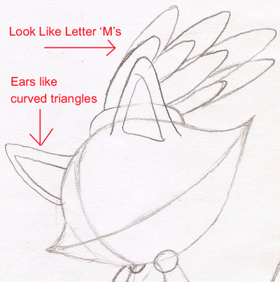 Step 4 Drawing Blaze the Cat from Sonic Lesson