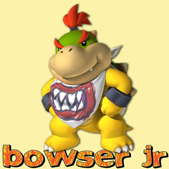 How to draw Bowser Jr. with easy step by step drawing