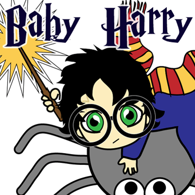How to draw baby Harry Potter with easy step by step drawing tutorial
