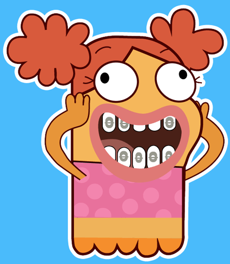 How to draw Bea from Disney's Fish Hooks with easy step by step drawing tutorial