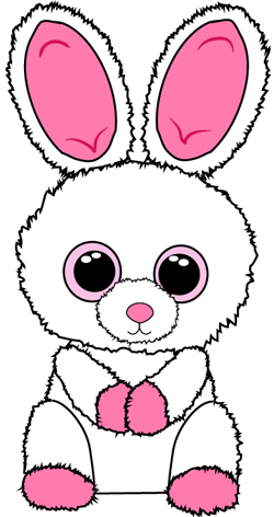 How to Draw bunny plush 