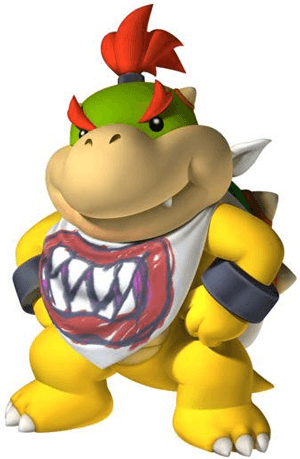 How to Draw Bowser Jr. From Mario Kart Wii Step by Step Drawing
