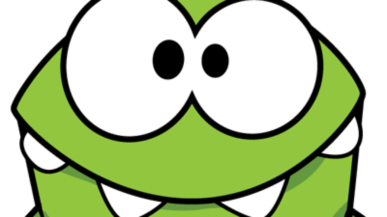 How To Draw Om Nom From Game Cut The Rope With Easy Step By Step Drawing Lesson How To Draw Step By Step Drawing Tutorials