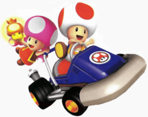 How to Draw Toad and Toadette from Wii Mario Kart with Easy Step by Step Drawing Tutorial