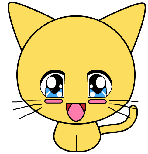 How to draw Baby Anime Kitten with easy step by step drawing tutorial