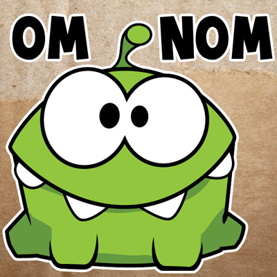 How To Draw Om Nom From Game Cut The Rope With Easy Step By Step Drawing Lesson How To Draw Step By Step Drawing Tutorials