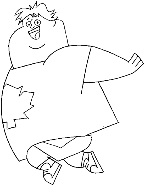 Step 9 : Drawing Owen from the Total Drama Series in Easy Steps Lesson