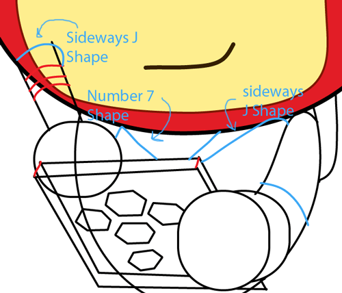 Step 10 : Drawing Max from Scribblenautsin Easy Steps Lesson Step 10 : Drawing Max from Scribblenautsin Easy Steps Lesson