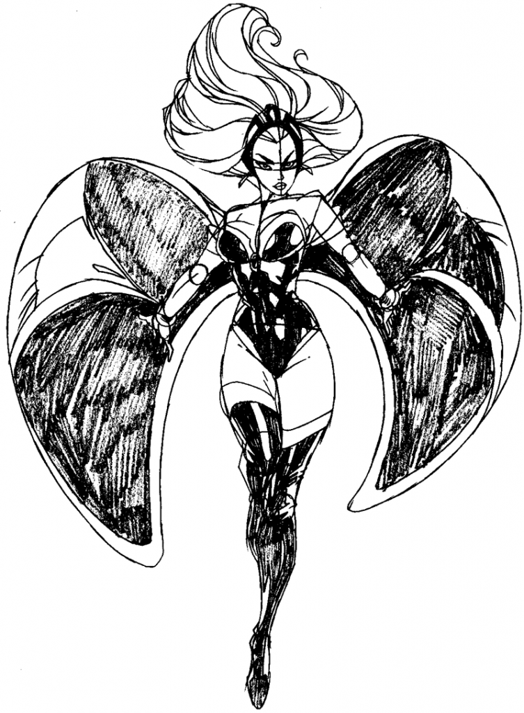 How to Draw Storm from Marvel’s Xmen Comics in Easy Steps Tutorial