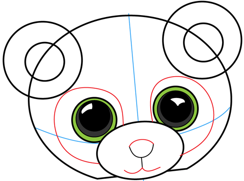 How To Draw Stuffed Baby Pandas With Easy Step By Step Drawing Tutorial How To Draw Step By Step Drawing Tutorials