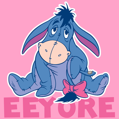 How to draw Eeyore from Winnie the Pooh with easy step by step drawing tutorial
