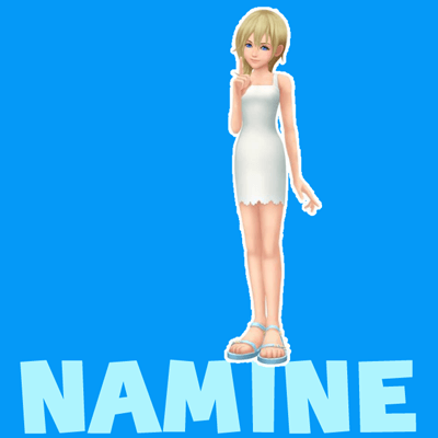 How to draw Namine from Kingdom Hearts with easy step by step drawing tutorial