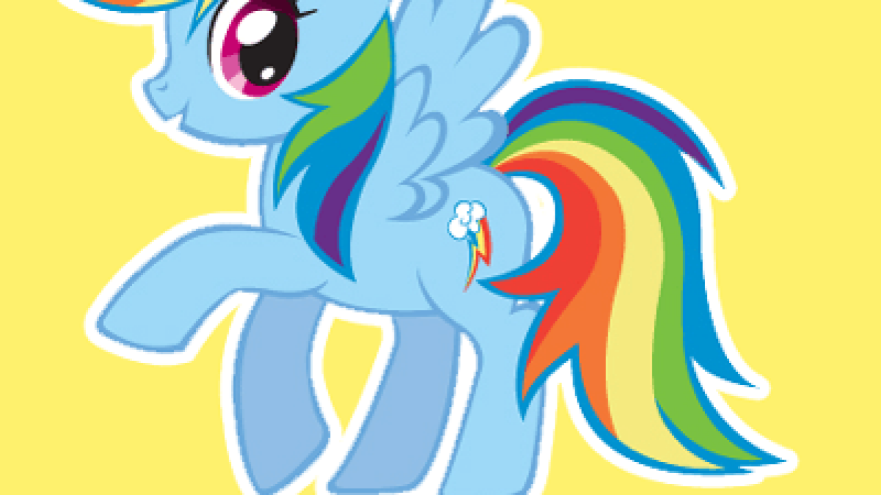 How To Draw Rainbow Dash From My Little Pony Friendship Is Magic