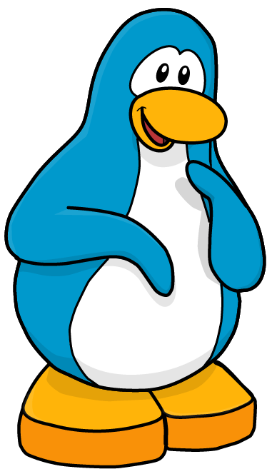 How to Draw Blue Penguin Bambadee from Club Penguin with Easy Steps Leson -  How to Draw Step by Step Drawing Tutorials