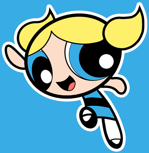 How to draw Bubbles from Powerpuff Girls with easy step by step drawing tutorial