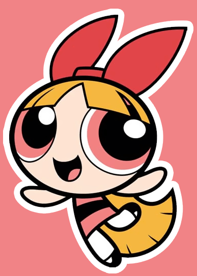 How to draw Blossom from Powerpuff Girls with easy step by step drawing tutorial