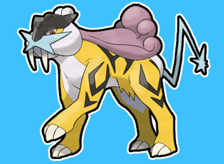 How to draw Raikou from Pokemon with easy step by step drawing tutorial