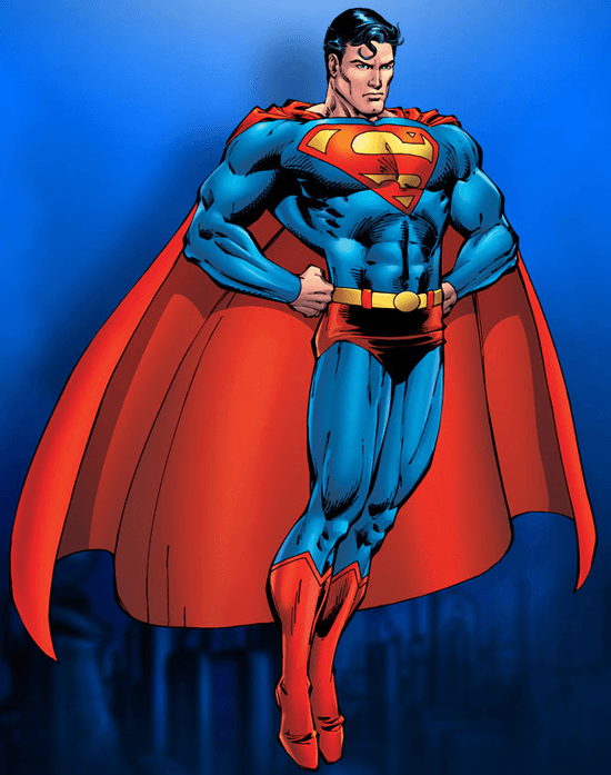 How to draw Superman with easy step by step drawing tutorial