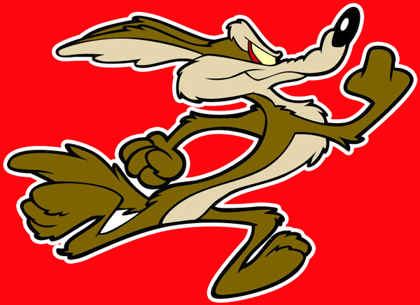 How to draw Wile E. Coyote from Looney Tunes with easy step by step drawing tutorial