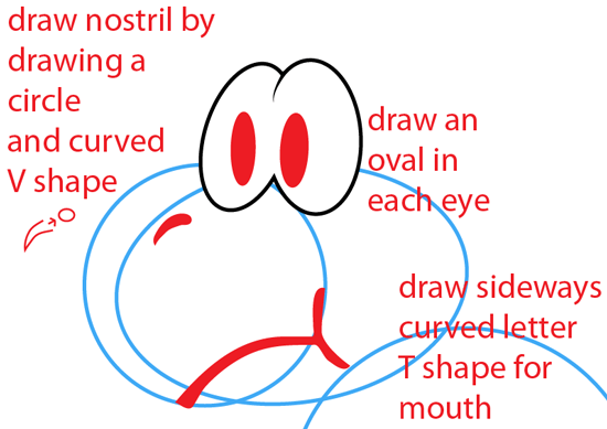 Step 4 : Drawing Koopa Troopa from Nintendo's Super Mario Bros. Easy Steps Lesson