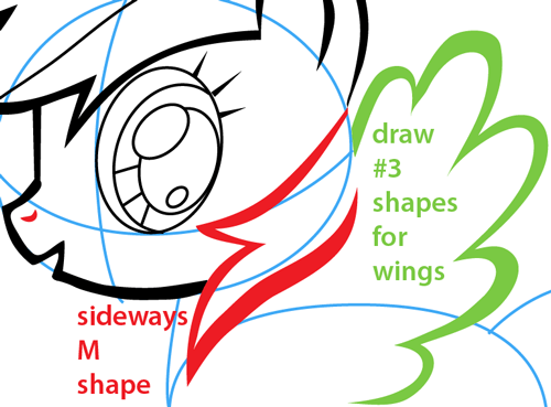 How to Draw My Little Pony Rainbow Dash Step By Step Easy 