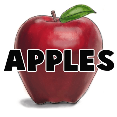 How to draw an Apple with easy step by step drawing tutorial