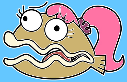 How to draw Clamantha from Fish Hooks with easy step by step drawing tutorial