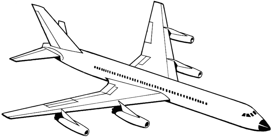 How to draw an Airplane with easy step by step drawing tutorial