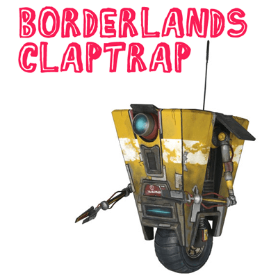 How to draw a Claptrap from the game Borderlands with easy step by step drawing tutorial