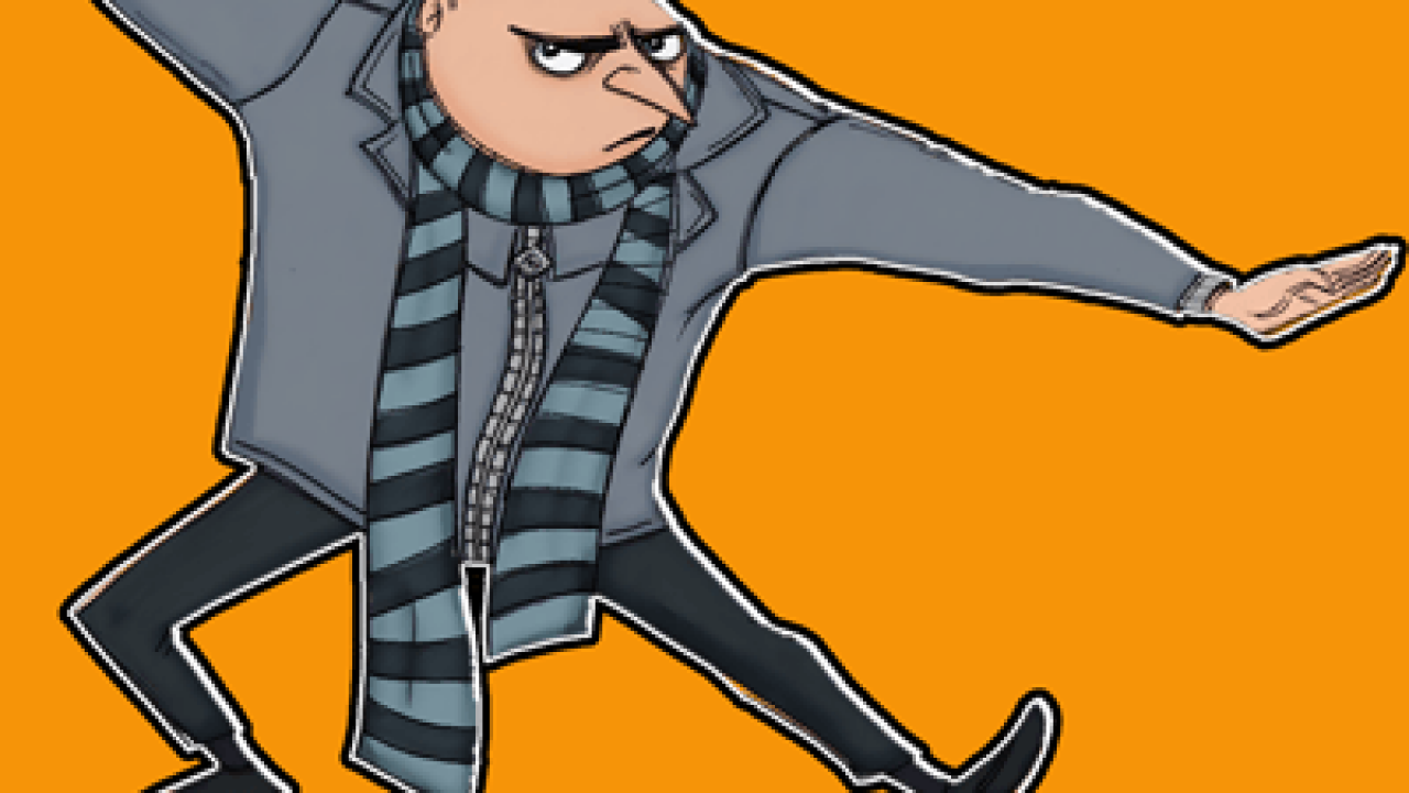 How To Draw Gru From Despicable Me With Easy Step By Step Drawing Tutorial How To Draw Step By Step Drawing Tutorials