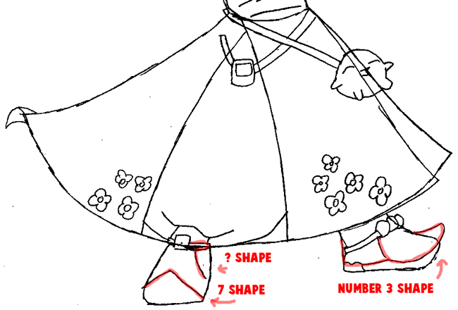 Step 12 : Drawing Imo Magician from World of Magic Easy Steps Lesson