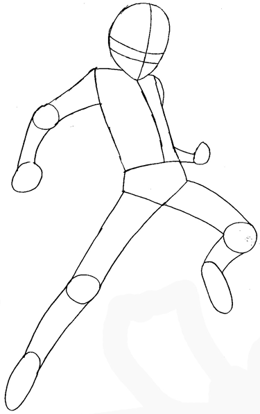 Step 4 : Drawing Tsuna from Katekyo Hitman Reborn Easy Steps Lesson