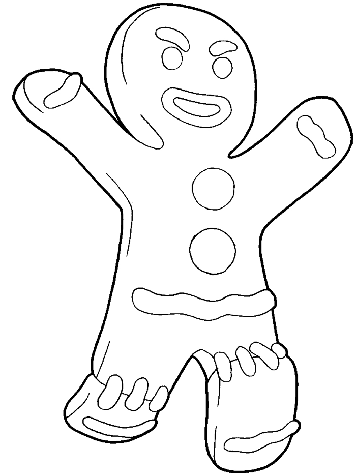 How to draw Gingerbread Man from Shrek with easy step by step drawing tutorial